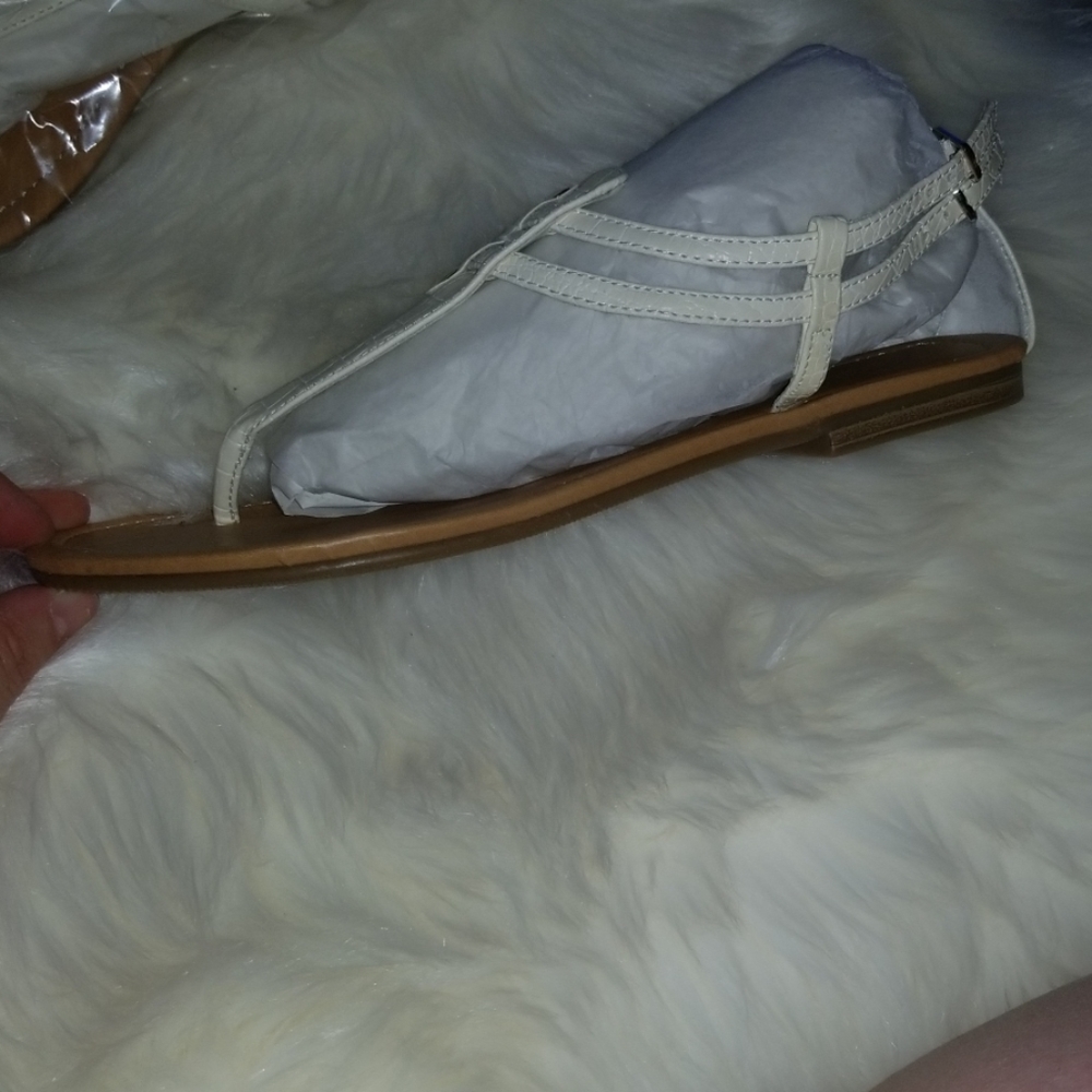 White sandles